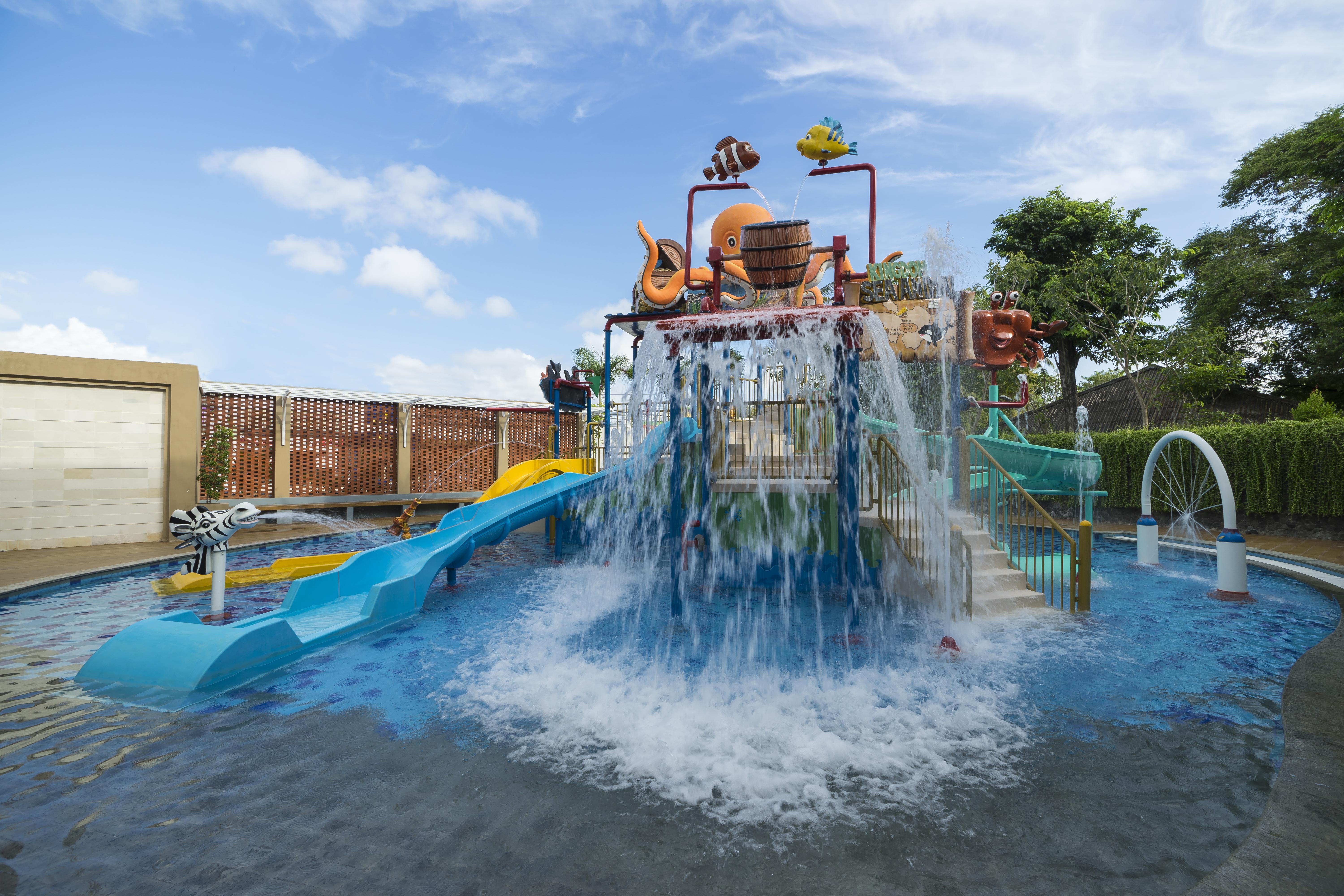 Grand Mirage Resort & Thalasso Bali Nusa Dua (Bali) Exterior foto Splash Island