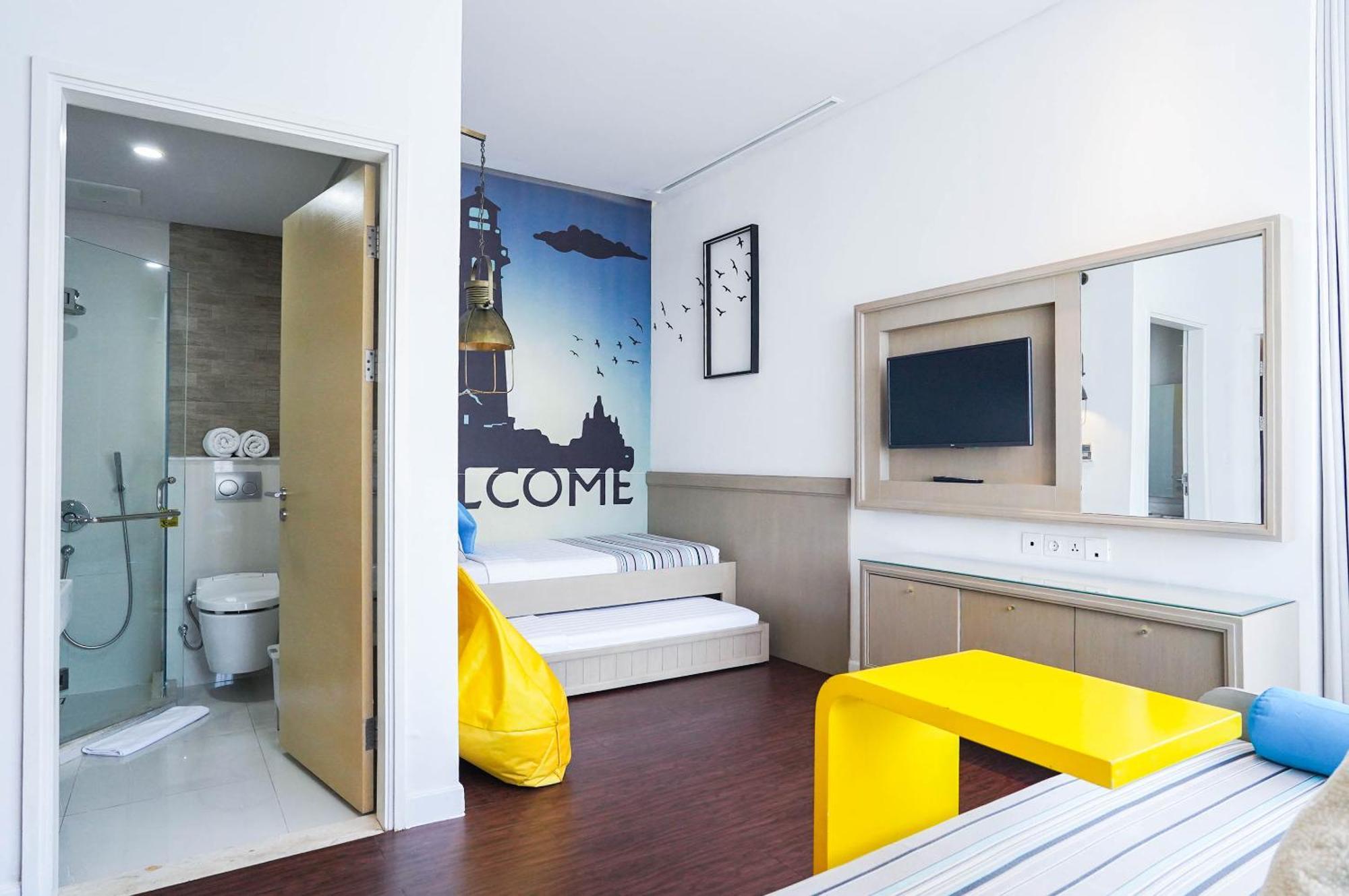 Grand Mirage Resort & Thalasso Bali Nusa Dua (Bali) Exterior foto A room at the Legoland Hotel